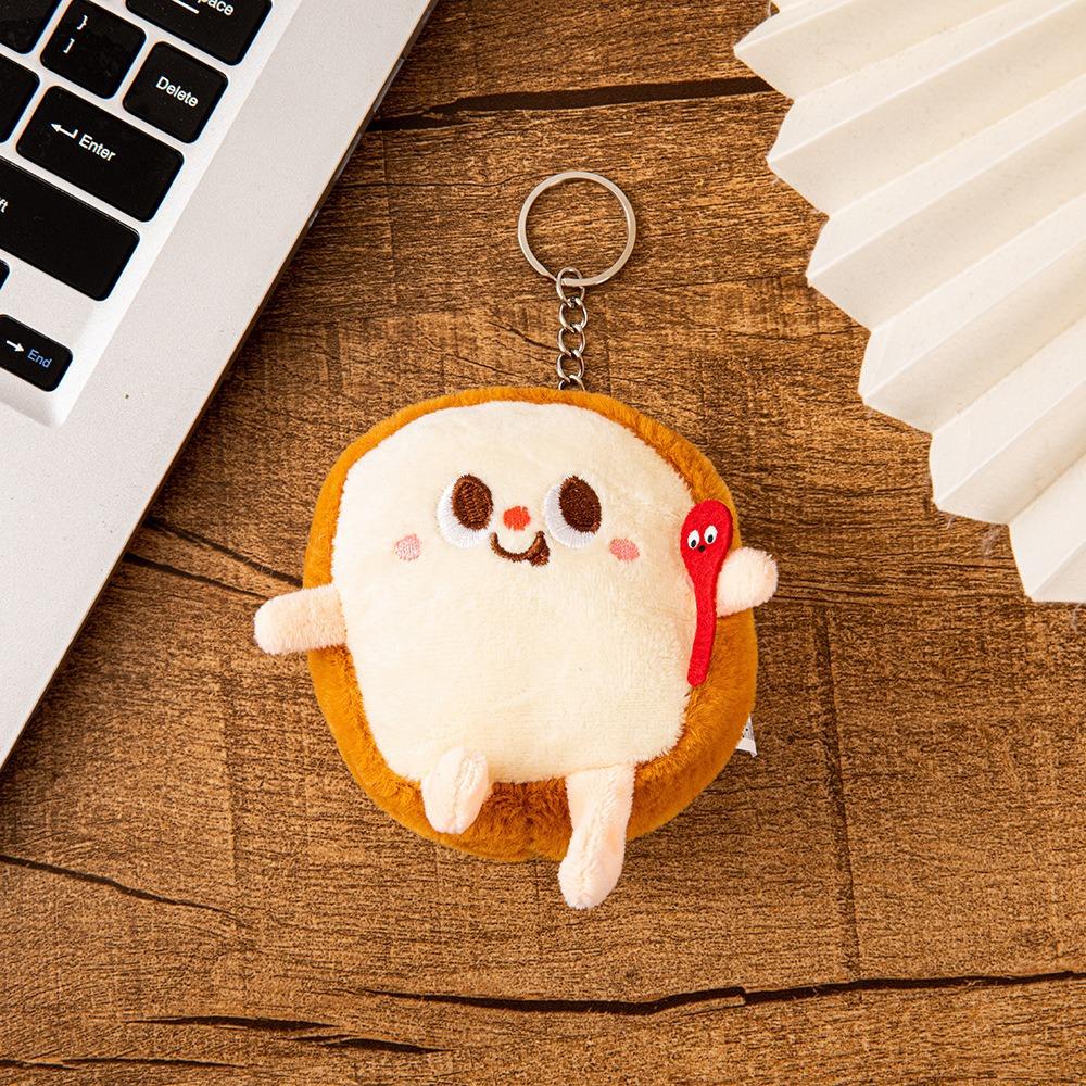 Păpușă de pluș Păpușă Simulare Mâncare Pandantiv Pandantiv pentru geantă Mâncare vegetală