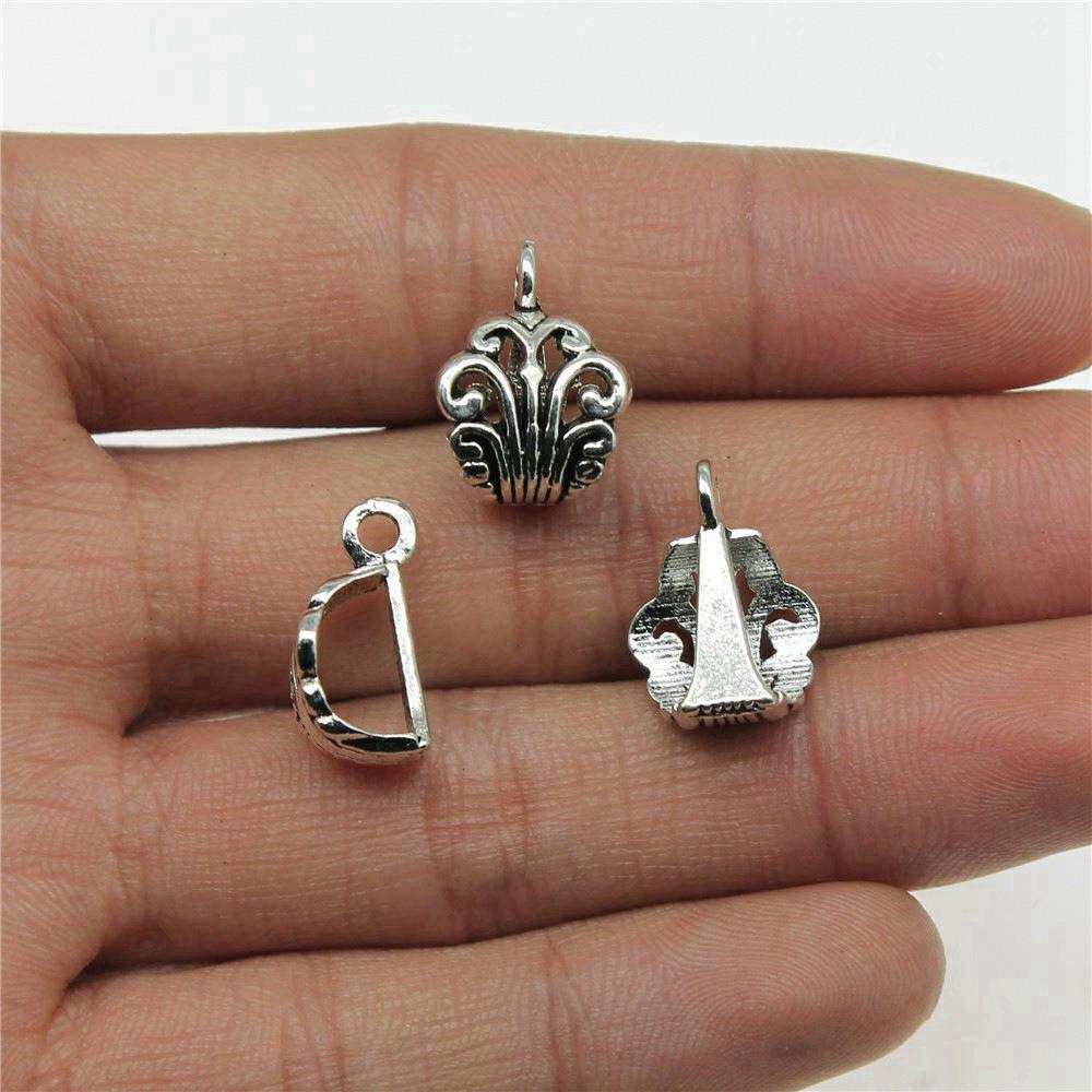 Accessories Parts Pendant Head Bend Tube Kids' Jewelry Materials ZA042