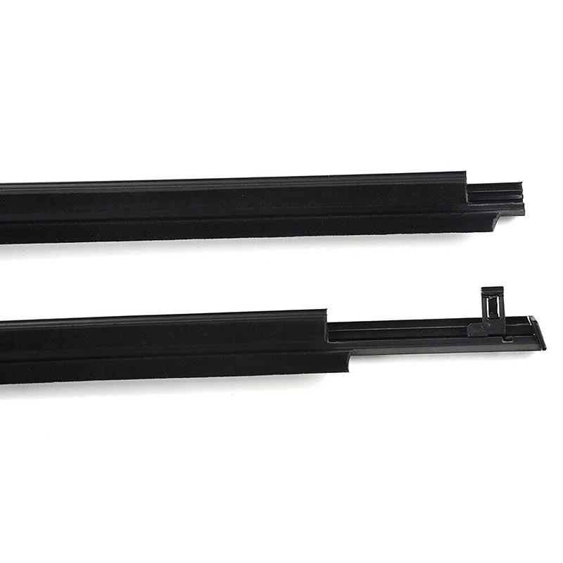 4 Stück/Satz Auto Äußere Fensterglas Dichtungsband Auto Zierleisten Dichtungsstreifen Gummi Wetterleiste Passform für Toyota RAV4 US-Version 2006-2012