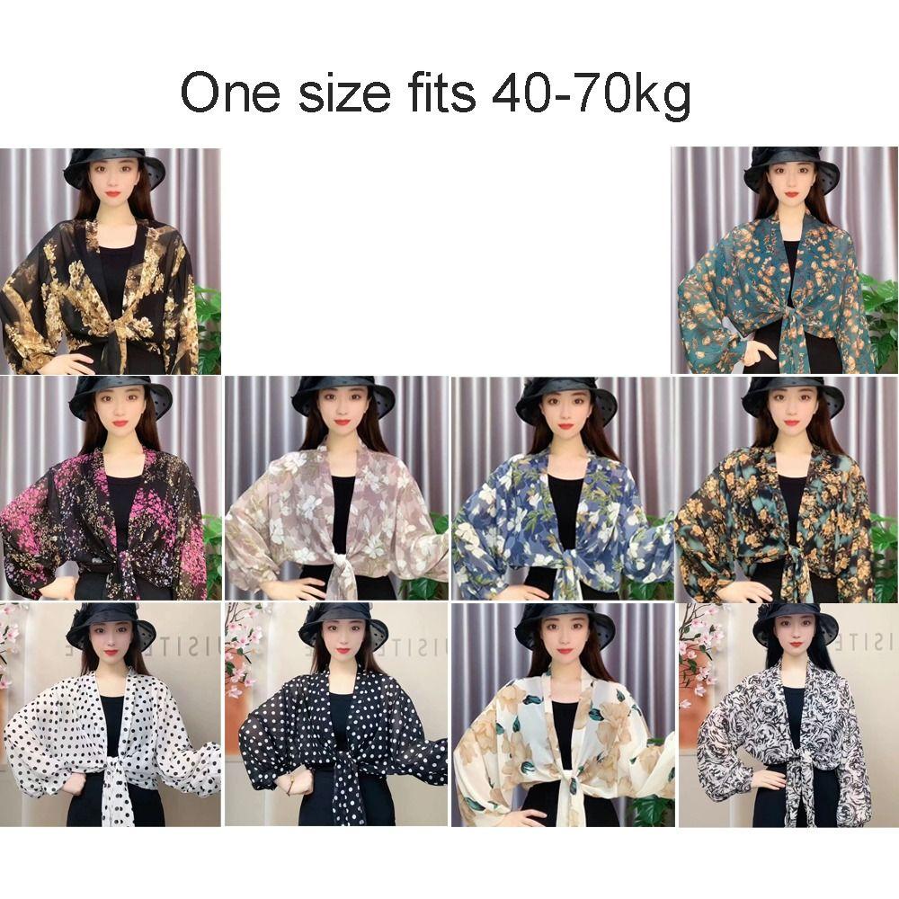 Luxury Jacquard Chiffon Shawl Leisure Half Sleeve Loose Top Trend Poncho Capes