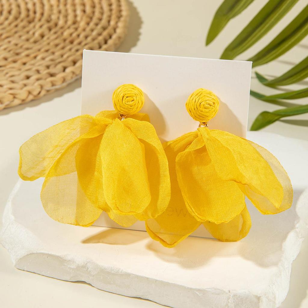 Cross Border Fashion Summer Atmosphere Beauty Pendant Earrings for Ladies, Lively and Cute Dopamine Style Earrings, Seaside Vacation Earrings