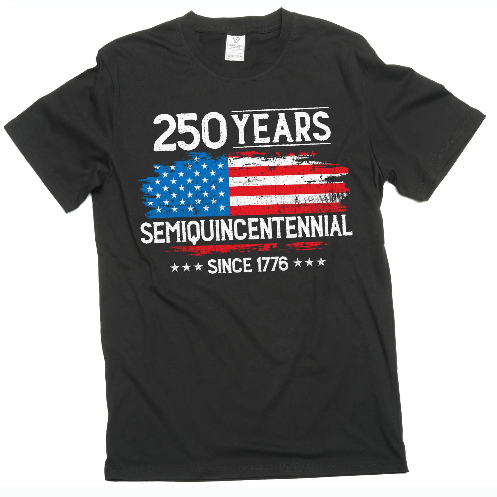 250 Years Since 1776 USA Patriotic T-shirt US flag 4th of July 2026 tee shirt S разноцветный
