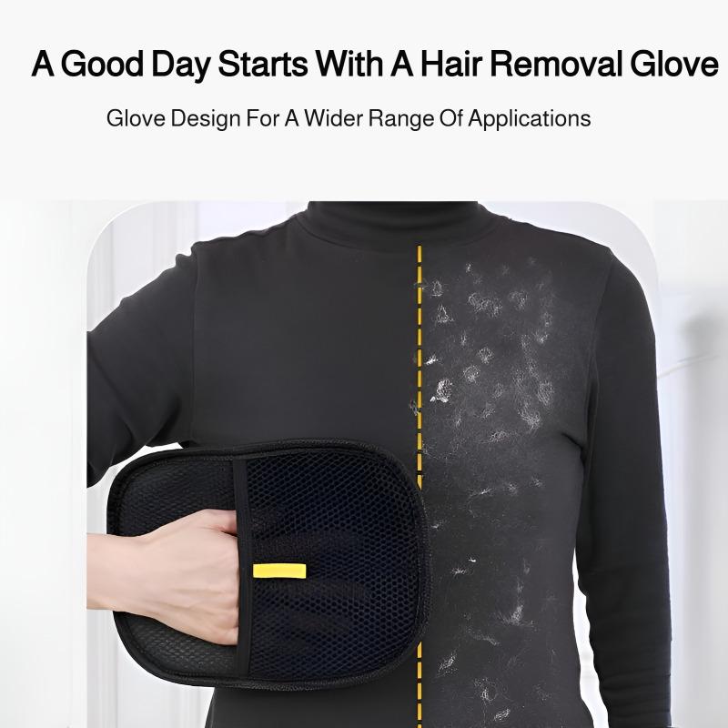 Statisk hårborttagningshandske för husdjur, tvåvägsborste, klibbigt hår-artefakt, handskar för rengöring av katthår