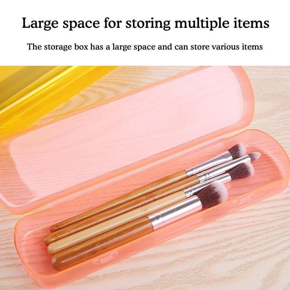 Candy Color Storage Box Plastic Cosmetic Case New Toothbrush Box