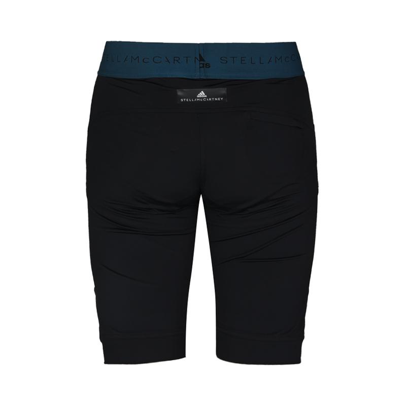 adidas X Stella McCartney Hybride Korte Broek Effen Kleur Comfortabel Ademend Zacht Casual Korte Broek Dames Korte Broek Zwart EA2193