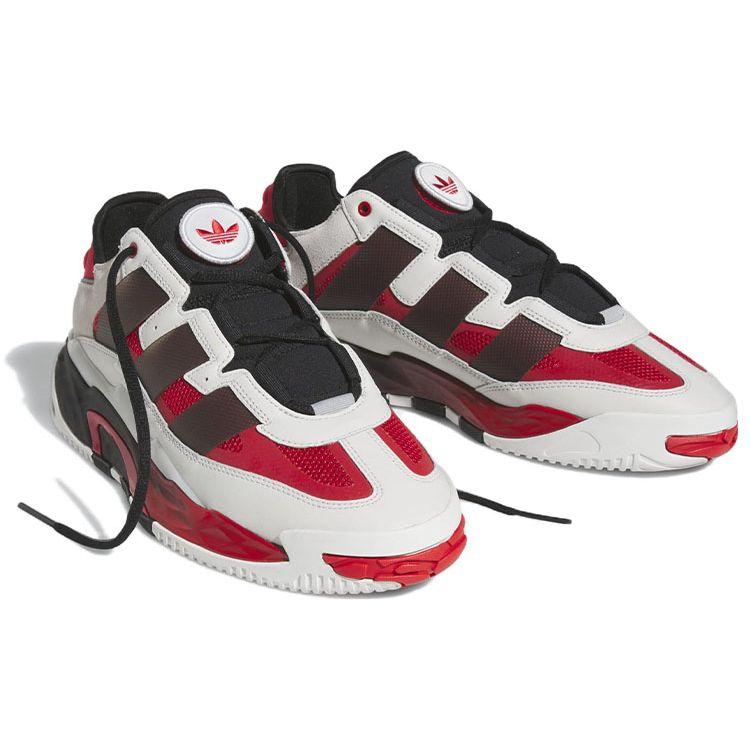 Adidas Niteball Crystal White Scarlet Men Sneakers Core-Black Better-Scarlet H06508