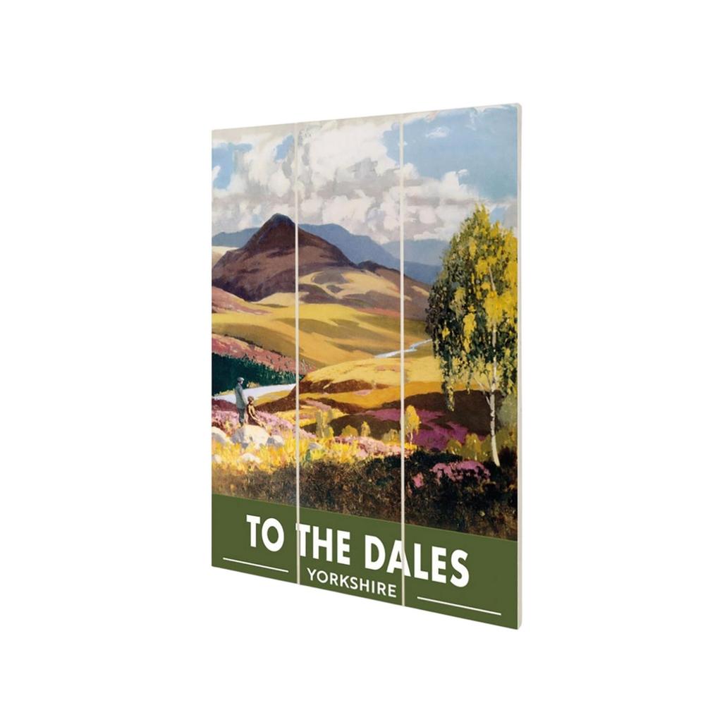 Railway Museum To The Dales Yorkshire Micro Wood Print