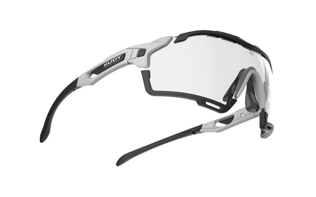 Rudy Project CUTLINE Sports Light Gray Matte ImpactX2 Photochromic Laser Black Sunglasses, / SP637897-S000