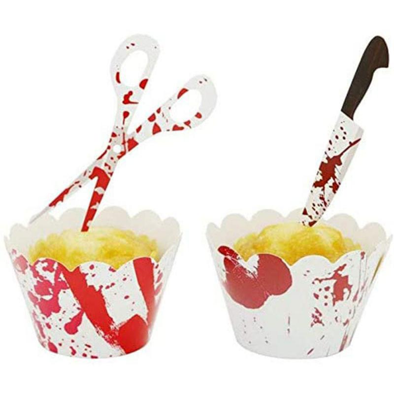 Party Decoration Eye-catching Design Joy Cake Decoration Essential Must-have Party Decor For Halloween Halloween Cake Surround