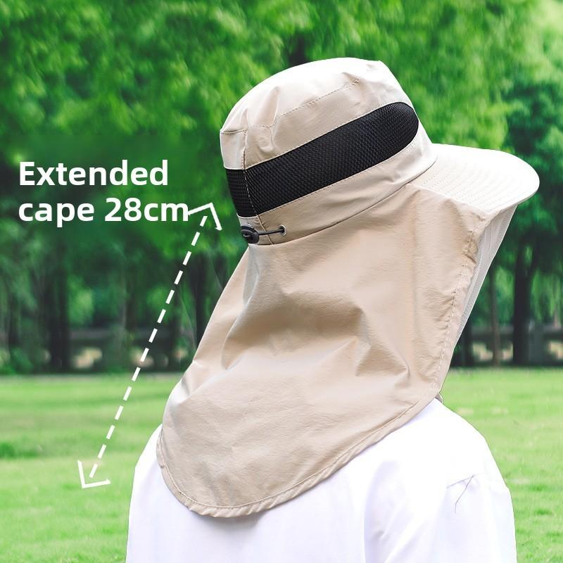 Outdoor Mosquito Net Hat With Sun Protection For Fishing Enthusiasts