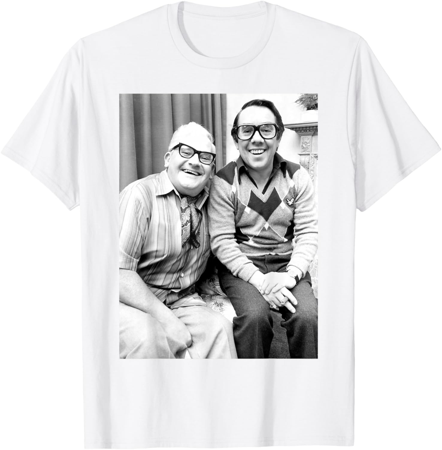 Comedians Ronnie Barker & Ronnie Corbett The Two Ronnies T-Shirt S