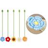 5 Pcs Knitted Daisy Book Markers Reading Bookmarks Crochet Flowers Page Markers Lovely Bookmarks for Book Lover