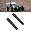 2Pcs 1/10 RC Front Axle Shaft Alloy Lightweight Impact Resistant Model Car Front Short Axle for VP F