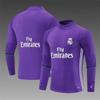 Vintage Football Training Jersey AC Milan Man U Brazil Long Short Sleeve Soccer T-Shirt