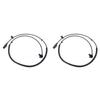 2X Motorcycle Sensor ABS Sensor Wheel Speed Sensor For Piaggio Vespa 4T 3V Spring 150 13-16