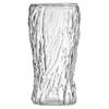 Korean Style Glacier Pattern Glass Beer Cup Transparent Juice Tumbler Durable Cold Drink Cup  Bar