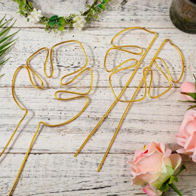 Reusable Metal Climbing Plant Stems Support Stake, Unique Design Plant Stake, Garden Decor, Flower Pot Decor, Plant Trellis, Ideal for Healthy Growth