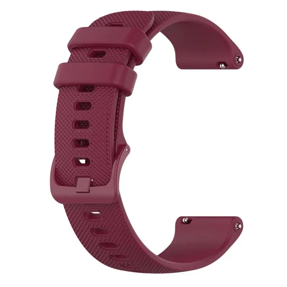Silicone Strap For Garmin Forerunner 255 265 245 165 Band For Garmin Vivoactive 5/4 Venu 3 2 sq 2 Bracelet 20mm 22mm Accessorie