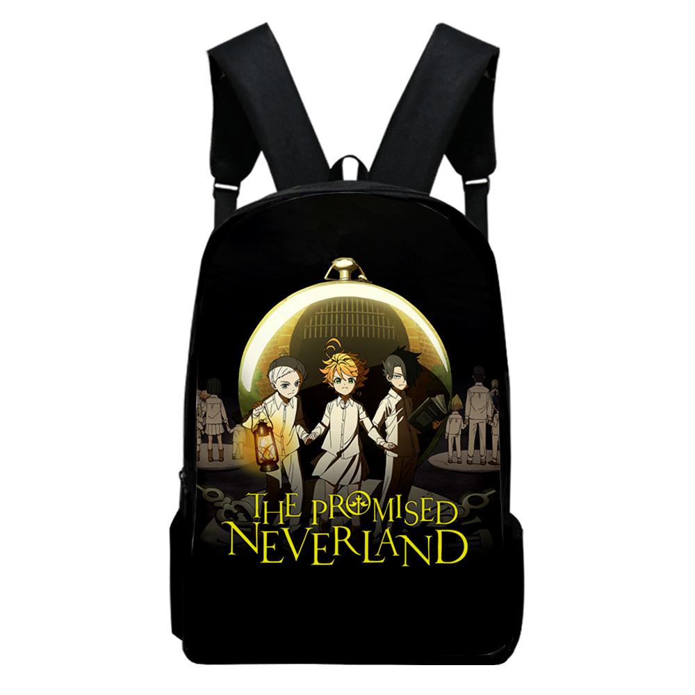 Classique Cool Le Pays Promise Carnets Sacs à Dos élève Sacs d'École Impression 3D Oxford Imperméable Sacs à Dos pour Ordinateur Portable Garçons/Filles
