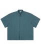 Pilpeu Leotige Crop Half Shirt 45 (Blue Green)