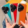 Double-color Plated Silver Edges Lens Raised Protective Lens Case For Huawei Pura 70 Ultra Pura70 Pro + Pura70 Pro Protect Cover