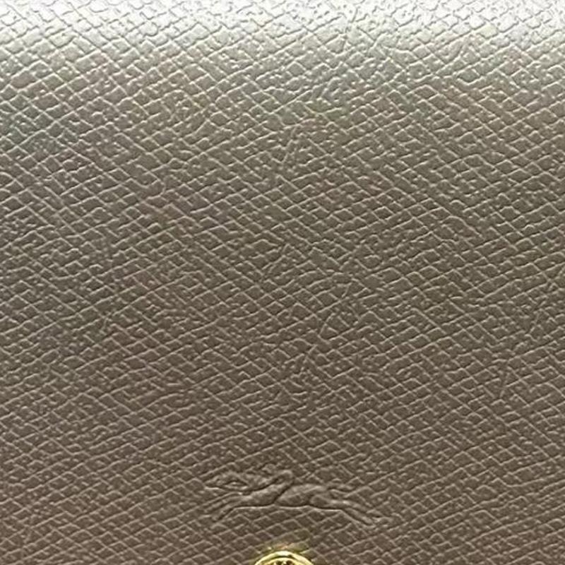 Longchamp Épure Adjustable Shoulder Strap Snap Closure Flat Interior Pocket Leather Shoulder Bag Women Shoulder Bag Dove-Gray 10296HYZP55