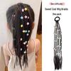 Adorable Butterfly Hair Accessories Set for Girls - Includes Braided Twists, Rubber Bands, and Bow Headbands