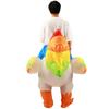 Inflatable Rooster Mascot Costume for Halloween or Festival 