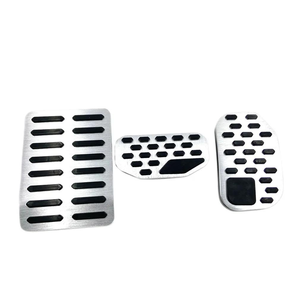 Car Foot Pedals For Ford F-Series F-150 Lobo P552 2015~2020 Stainless Steel Fuel Brake Rest Alloy Covers Parts Pads Accessories