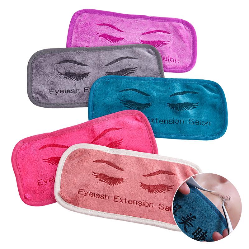 Adesivo para extensão de cílios na testa Almofada para cílios enxertados macios Suporte para bandeja
