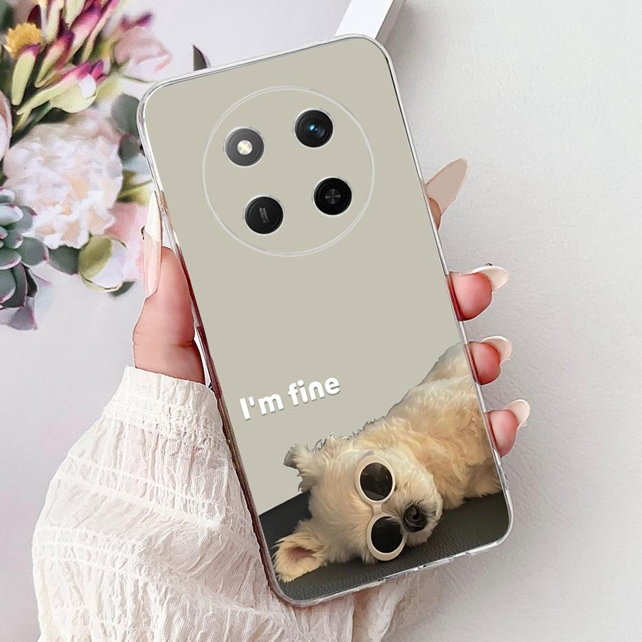 For Honor X9C Case Magic 7 Lite BRP-NX1 New Luxury Painted Cover Soft Slim Phone Case For Honor Magic7 Lite HonorX9C Smart Shell