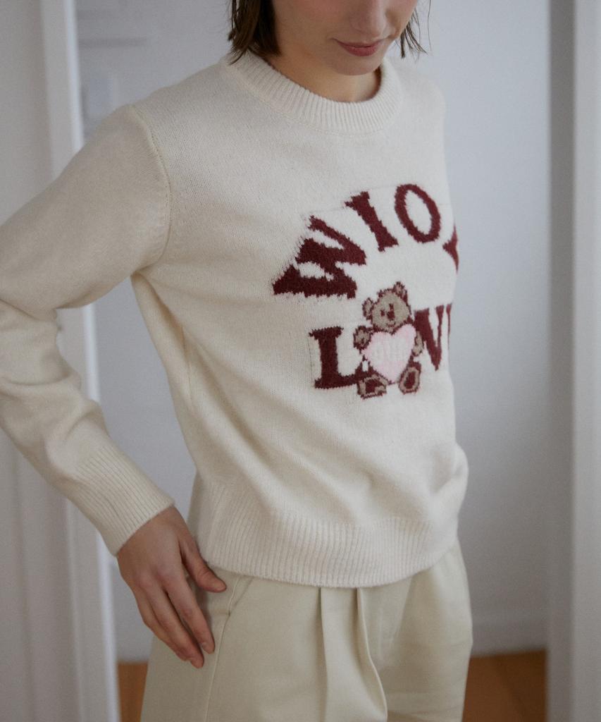 WIOE Wioe Love Knit_Ivory