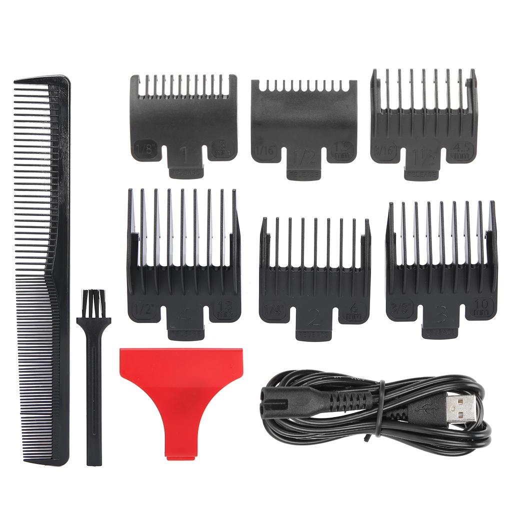 VGR Digital Electric Clippers High Power Men Hair Trimmer Barber Hair Cutting Machine