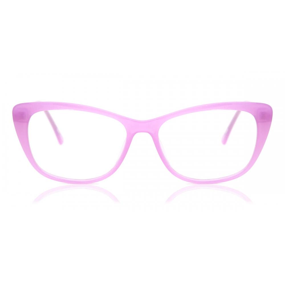 

Очки для детей в оправе «кошачий глаз» фиолетового цвета из коллекции Smartbuy Chriselledin Cp129c Purple/54