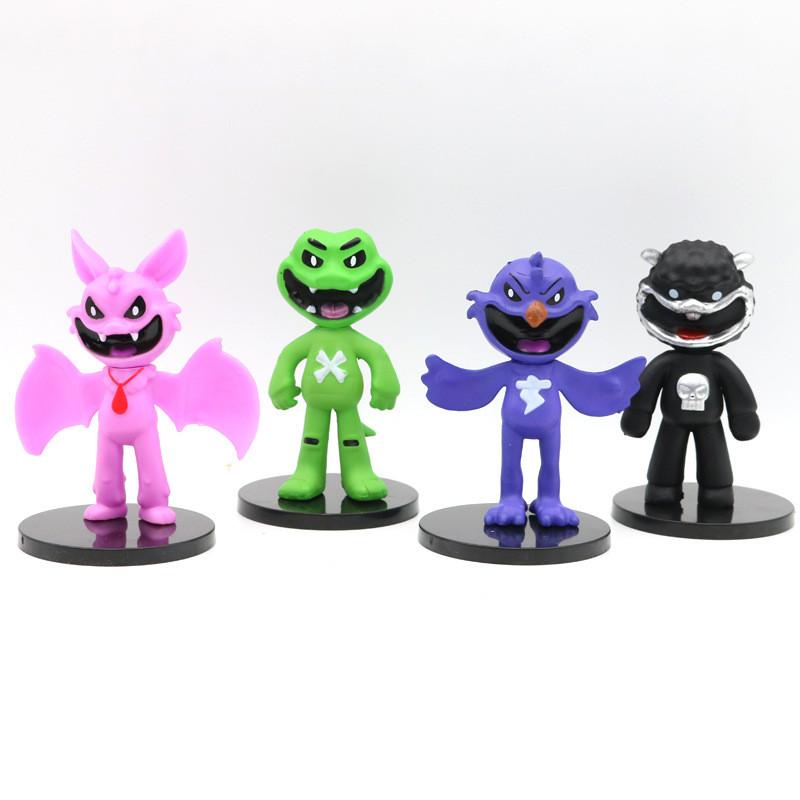 Playtime 4 Poppy Smiling Critters Figure Head Turnable Doll Model Ornament Cake