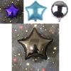 Solid Colour 18" Foil Balloons Heart Star Round Shape For Wedding Birthday Party