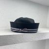 Japanese Women's Navy Hat Flip Brim Y2k Berets Fashion Bow Sailor Caps  Streetwear