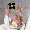 Cases For Redmi 17 17C / Xiaomi 17T Pro / 17 Pro Max 17 Ultra 17 Max Cute Girl Label Pattern Phone Covers Transparent TPU Ultrathin Lightweight Bumper