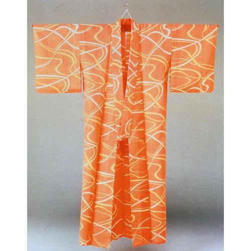 Sawafuji Kimono Hanger, Red, 1300mm Wide, Long, Foldable, Compact, and Easy to Store, Plastic, W-01