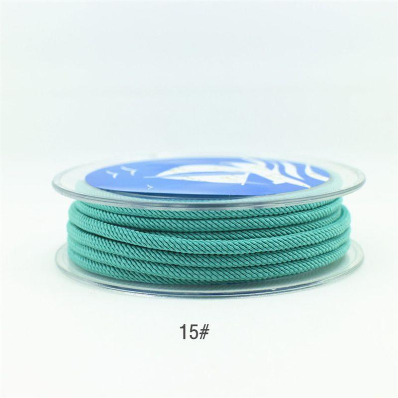 

Браслет из плетеного шнура с черными и золотыми бусинами Mint Green