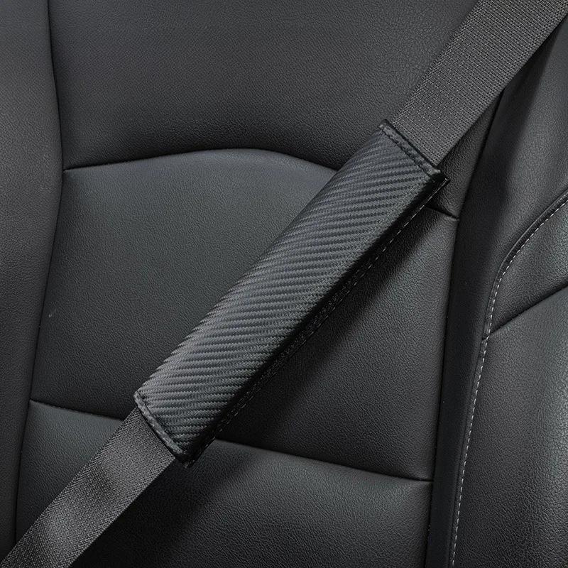 2pc Universal Car Safety Belt Cover Adjustable Seat Belt Cover Shoulder Strap Covers Car Shoulder Protector Pad Auto Accessories