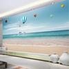 3d Blue Sky Wallpaper View Sea Mural Balloon Dolphin 3d Wall Paper Living Room Tv Background Wall Mural Decor