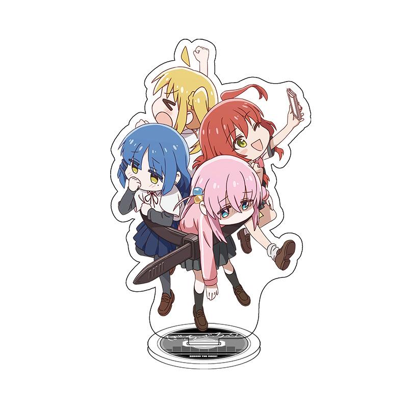 BOCCHI THE ROCK! Anime Acrylic Stand Model Plate Decoration Originality Desk Figure Display Fans Gift Cartoon Products Classic