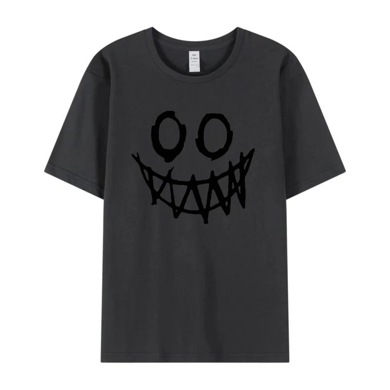 Cool Devil Print  Personalized Tshirt Comfortable and Fashionable Unisexs and Womens T Shirt Devil Pattern Design