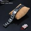 17 19 20 21 23mm cinturino solido in acciaio inossidabile per orologi Swatch YCS YAS YGS IRONY YGS749 Braccialetto da polso di ricambio da uomo