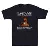 Horse I May Look Calm But In My Head I've Kicked You 3 Times Funny Men's T-Shirt
