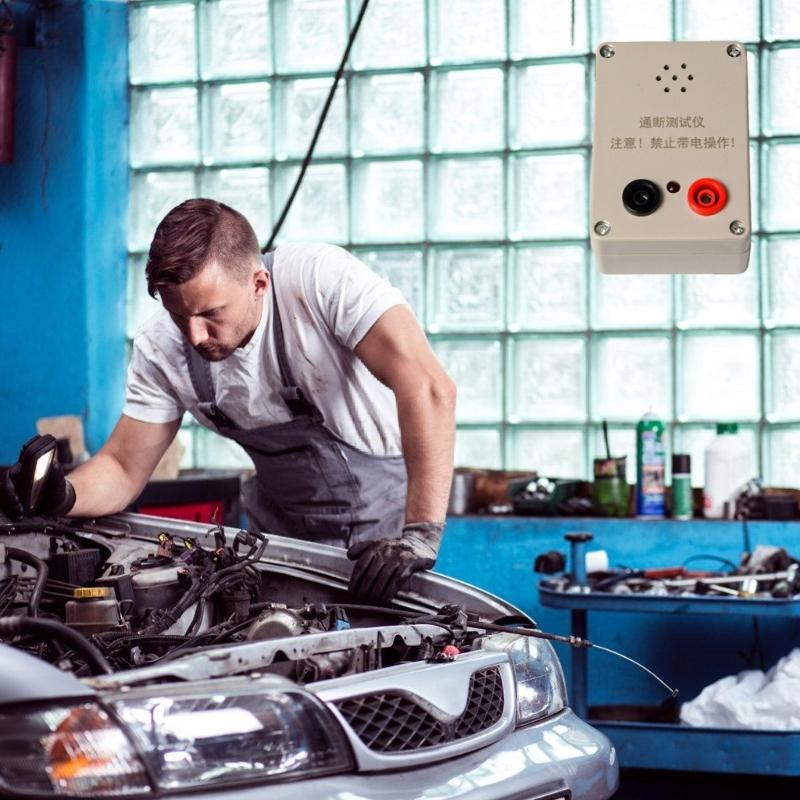 Plastic 20mA Circuit Tester Tool With Audible Alarm And Visual Indicators For Electrical Diagnostics Quick Fault Finding