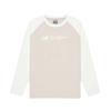 T Shirts Men's Khaki Crew Neck Moderate NDF31011-BEI