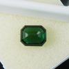 7.70 Ct Natural Green Sapphire Emerald Cut Loose Gemstone CERTIFIED M-70-Ra