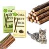 6 Stück Natürliche Matatabi Katzensticks Minze Gefangen Gebissen Aufgeregte Stöcke Silberwein Für Katzen Zahnpflege Behandeln Haustierbedarf Katzenzubehör